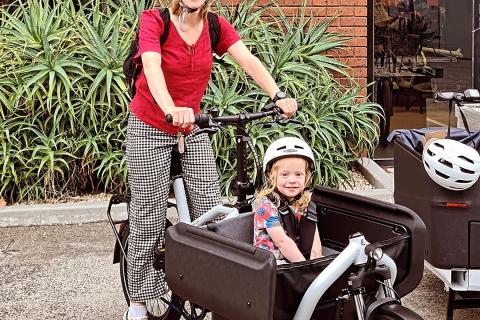 Introducing our new ride Riese & Müller Carrie Vario Cargobike. Image supplied.
