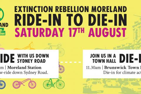 Extinction Rebellion Moreland: Ride In to Die in