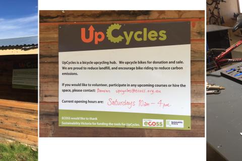 UpCycles at Yarra Valley ECOSS, Image credit: Damian Auton
