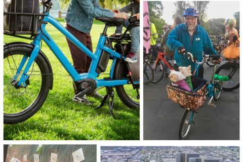 Benno Bike Long Tail,one of the e-bikes available at Boroondara Ebike Library, Ebikes in the news, John Englart, Gipps St works and Future of North Richmond – People, Bikes, Cars and Housing forum