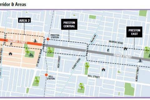 Image from Streets for People Preston Activity Link / YourSayDarebin