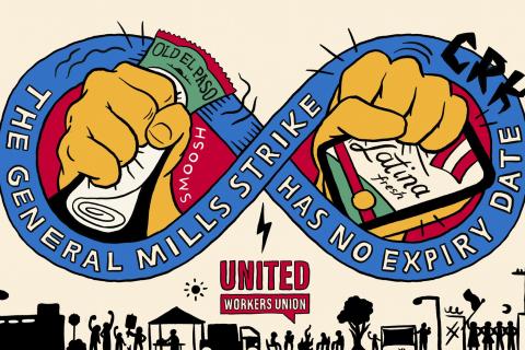 General Mills Strike image by Sam Wallman