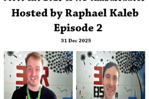 IPWD 2025 Ambassadors Rohan Soussa  and James Parr