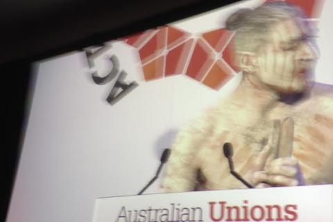 opening of the ACTU Congress 2015