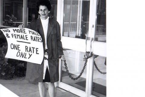 Zelda D'Prano 1969 for Equal Pay