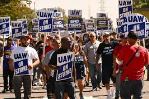 US workers fight for their union