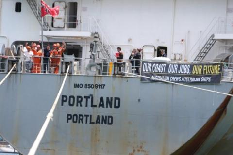 The Defiant Crew of the MV Portland