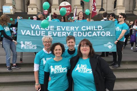 BigSteps Campaign pic greenleft.org.au