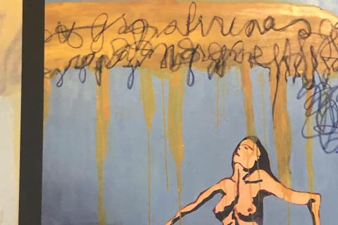 Cover of Poetry of Encounter, the Liquid Amber Prize Anthology 