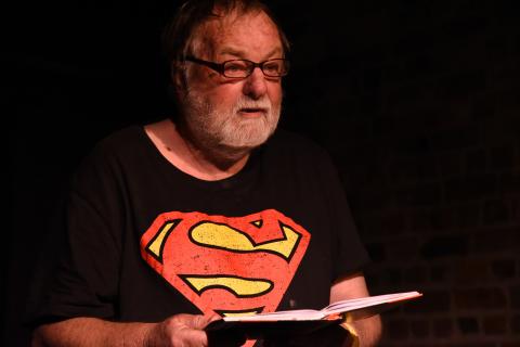 Barry Dickins - photo by Di Cousens