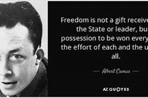 Albert Camus (Wikipedia quotes)