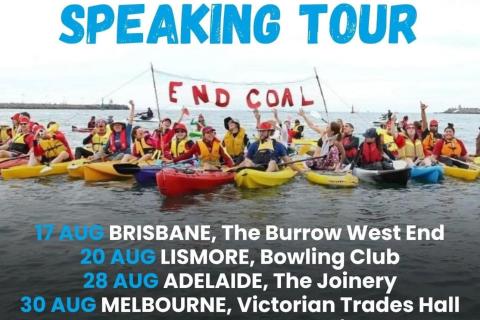 Rising Tide Speaking Tour to Blockade Newcastle coal port