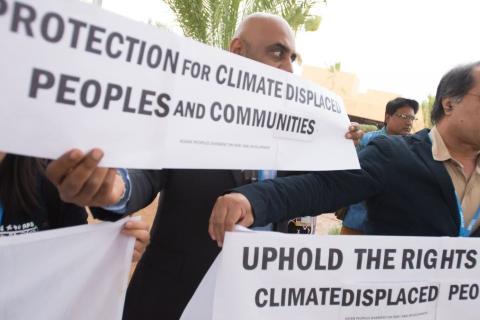 Climate Displaced people are not refugees. Photo Toda Peace Institute