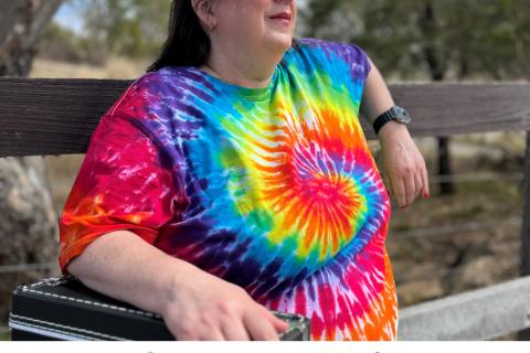 singer-songwriter Jen Frank