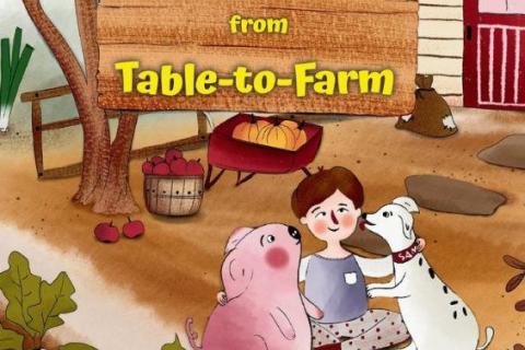 Book cover of Luca's Adventure from Table-to-Farm
