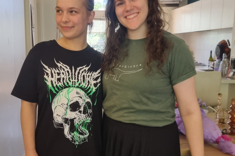 Photo of Ruby and Claire