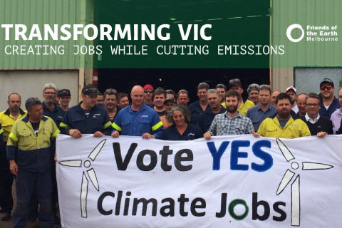 Friends of the Earth and Unionists are working to create better climate jobs 