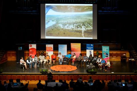 The opening plenary of the Coalition for Community Energy congress