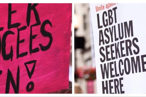 Queer refugees and asylum seekers welcome