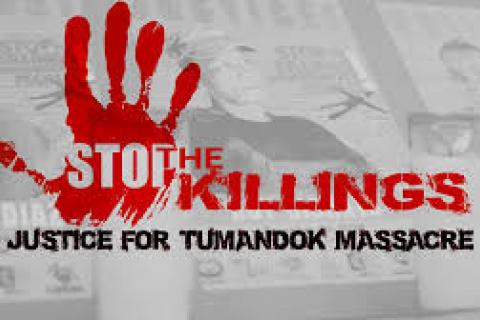 Stop the Killings Justice for Tumandok Massacre