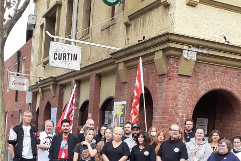 Curtin Hotel Green Ban Supporters