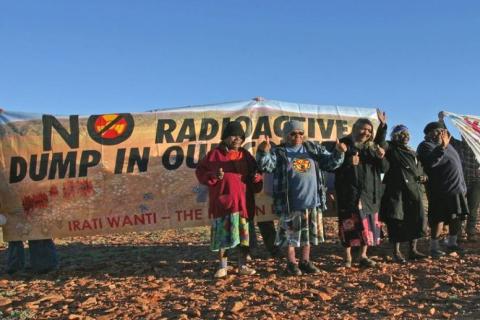 Australia not a nuclear waste dump for US/ UK interests