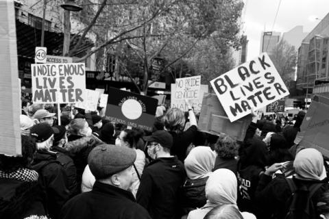 Black Lives Matter courtesy Kon Karampelas Unsplash