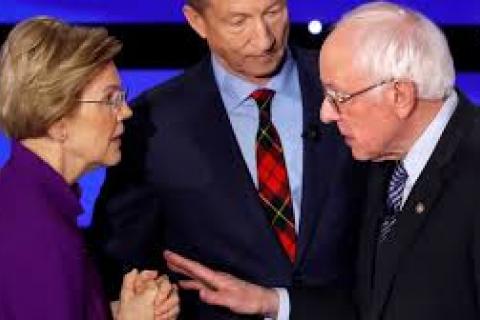 Sanders, Warren and the Democratic Primaries. 