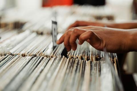 Image: ‘Person's Hand on Vinyl Records’ by Tima Miroshnichenko