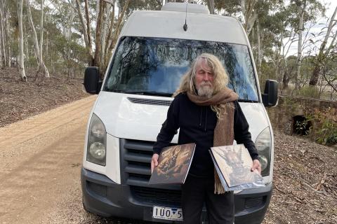 David Thrussell  joins Dr Gonzo to introduce tracks from the album The Brutal Gardener by Black Lung