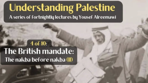 'Understanding Palestine', Sun 28 April