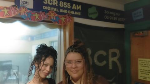 Actor Lucy Ansell and Director Candy Bowers, Funeral Flowers, Red Stitch Actors' Theatre