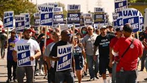 US workers fight for their union