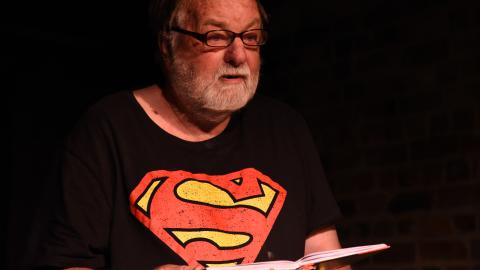Barry Dickins - photo by Di Cousens