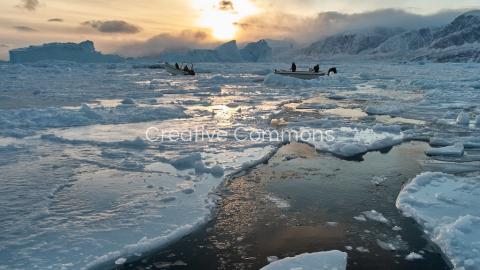 Arctic fishermen Photo: Adam Sebire Climate Visuals Uumannaq