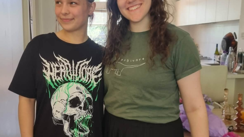 Photo of Ruby and Claire