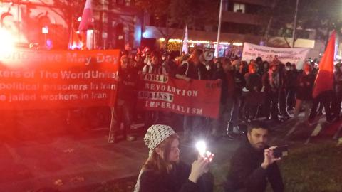 Anti Imperialist Rally @ 8 hour Monument Melb, May 1 2024