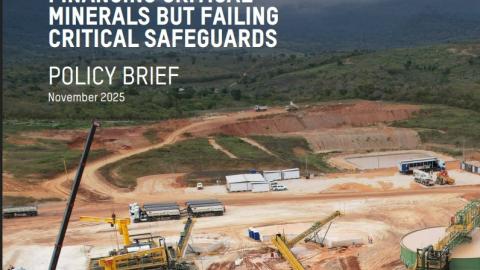 Oxfam America reporting on Critical Mineral extraction