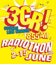 3CR Radiothon 2008 - Sounds Like Change! | 3CR Community Radio