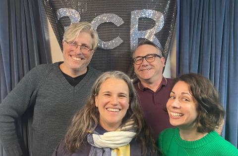 Chris, Stu, Linden & Claire