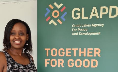 Dr Nadine Shema, Co-founder and Settlement Operations Manager, GLAPD. Photo courtesy Nadine Shema