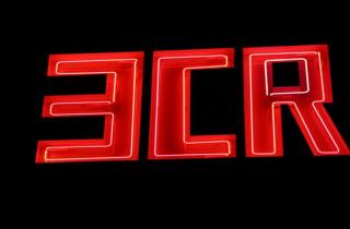 3CR neon sign