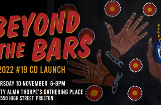 Beyond the Bars CD Launch 2022 10 November 6-8pm