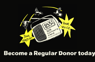 Become a 3CR Regular Donor