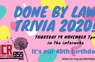 Done by Law trivia night 2020 Thursday 19 November