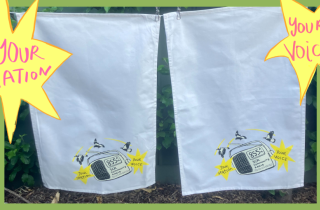 3CR tea towel sale